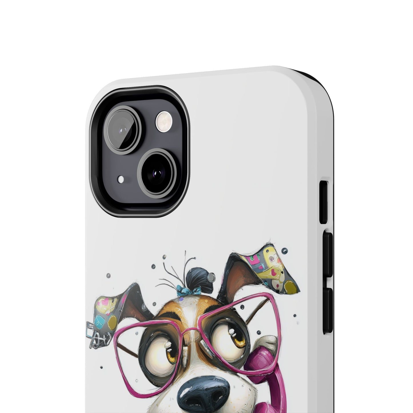Whimsical Dog Phone Case by Skipper – Premium Art Phone Case for Pet Lovers