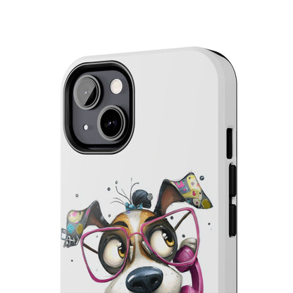 Whimsical Dog Phone Case by Skipper – Premium Art Phone Case for Pet Lovers