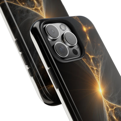 Cosmic Glow Tough Phone Case - Durable Protection with Stunning Galaxy Design