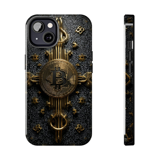 Bitcoin Tough Phone Case 2025 by Skipper – Stylish & Modern