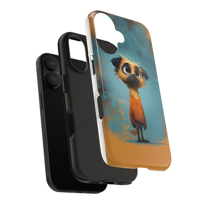 Cute Cartoon Dog Tough Phone Case for Pet Lovers