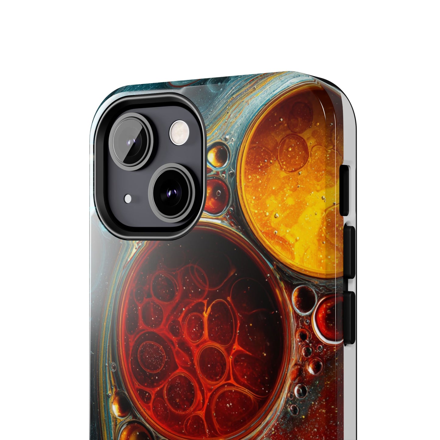 Vibrant Abstract Tough Phone Case - Durable Protection with Artistic Design