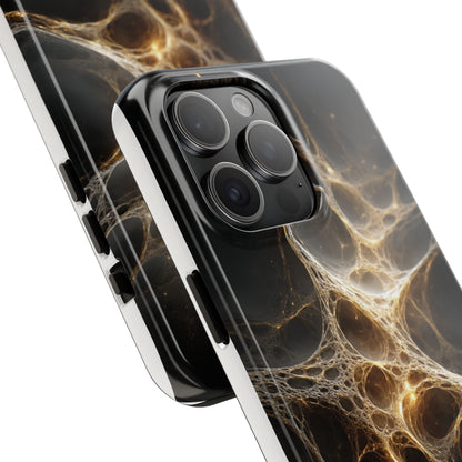Abstract Cosmic Tough Phone Case - Stylish & Durable Cell Phone Protection
