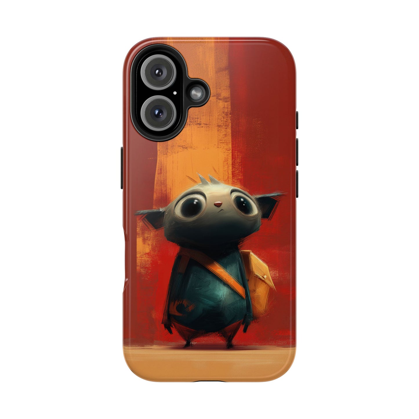 Adventurous Character Tough Phone Case - Durable Protection for Creative Souls