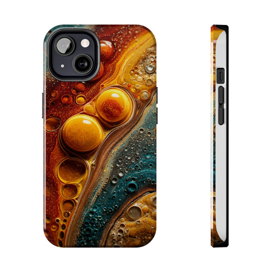 Abstract Colorful Tough Phone Case - Durable Protection for Stylish Lifestyle