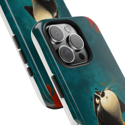 Whimsical Dog Tough Phone Case - Perfect for Pet Lovers!