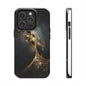 Galactic Elegance Tough Phone Case - Premium Protection for Cosmic Lovers