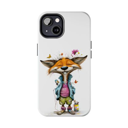 Whimsical Fox Tough Phone Case | Cute Animal Cover by Skipper