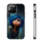 Unique Artsy Tough Phone Case – Emotional Abstract Design for Creative Souls