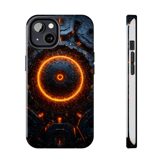 Neon Nexus: Reactor Surge | Futuristic Sci-Fi Phone Case by Skipper