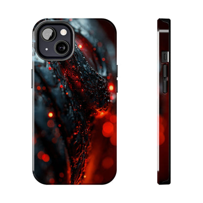 Bold Abstract Tough Phone Case - Unique Design for Tech Lovers, Gift for Him or Her, Stylish Protection, Modern Phone Cover