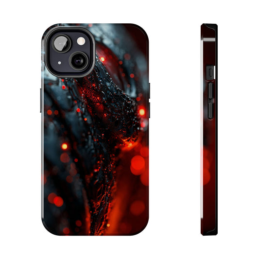 Bold Abstract Tough Phone Case - Unique Design for Tech Lovers, Gift for Him or Her, Stylish Protection, Modern Phone Cover