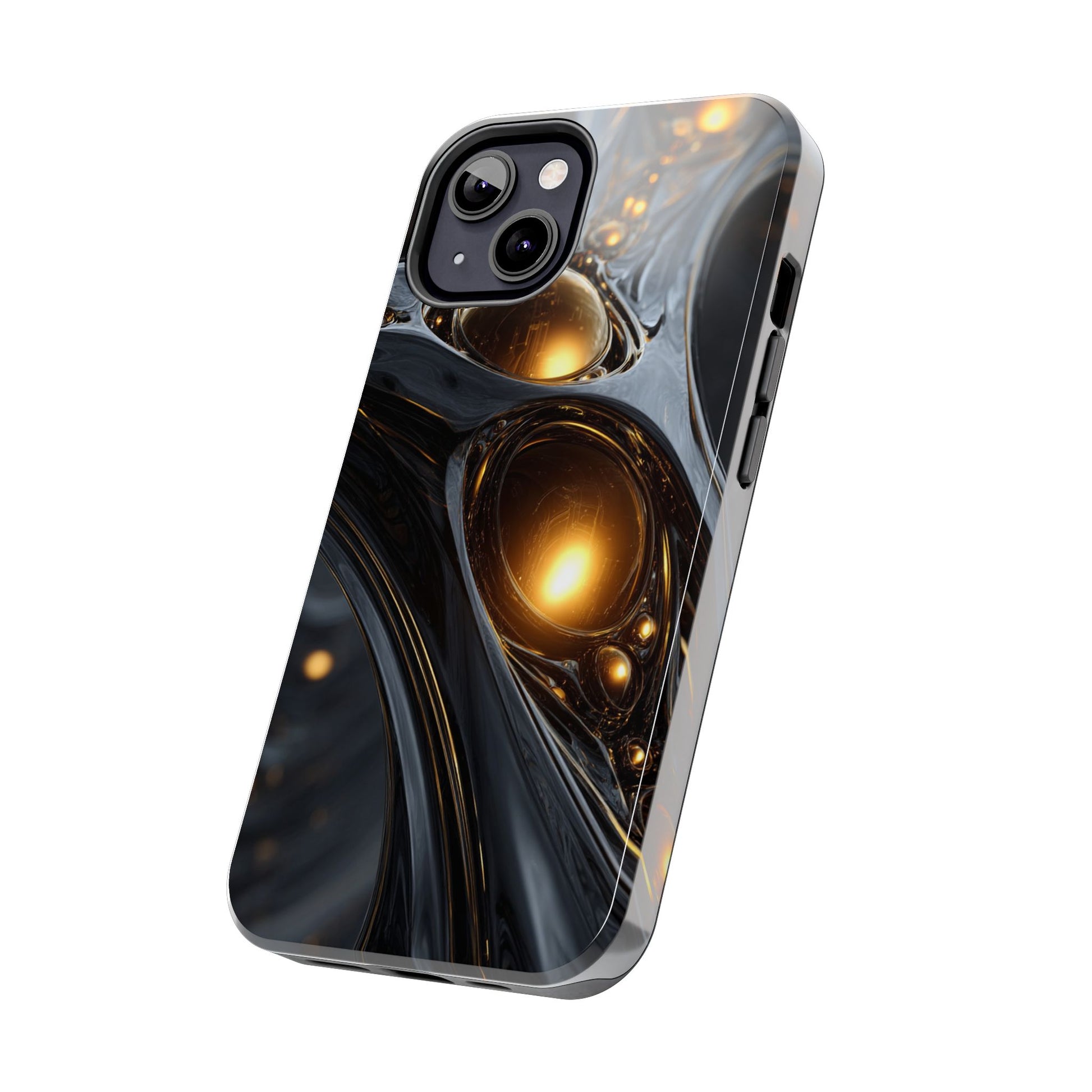 Unique artistic phone case perfect for tech enthusiasts.