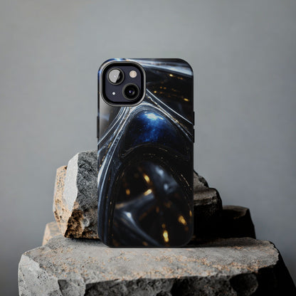 Stylish tech gift — Skipper’s galactic glow tough phone case