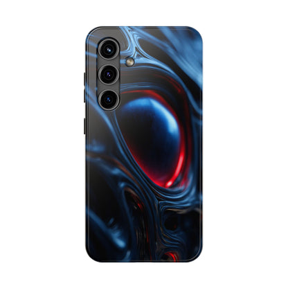 Shop Edgy Tough Phone Cases featuring Cyberpunk designs, durable protection, and bold style. The perfect Halloween tech gift for him.