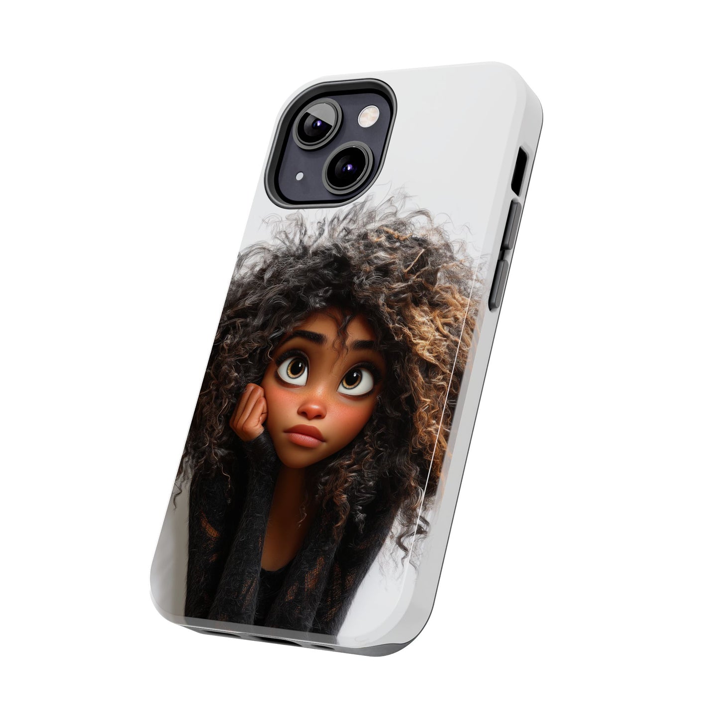 Whimsical Tough Phone Case – Playful Character Design for Teens & Creatives