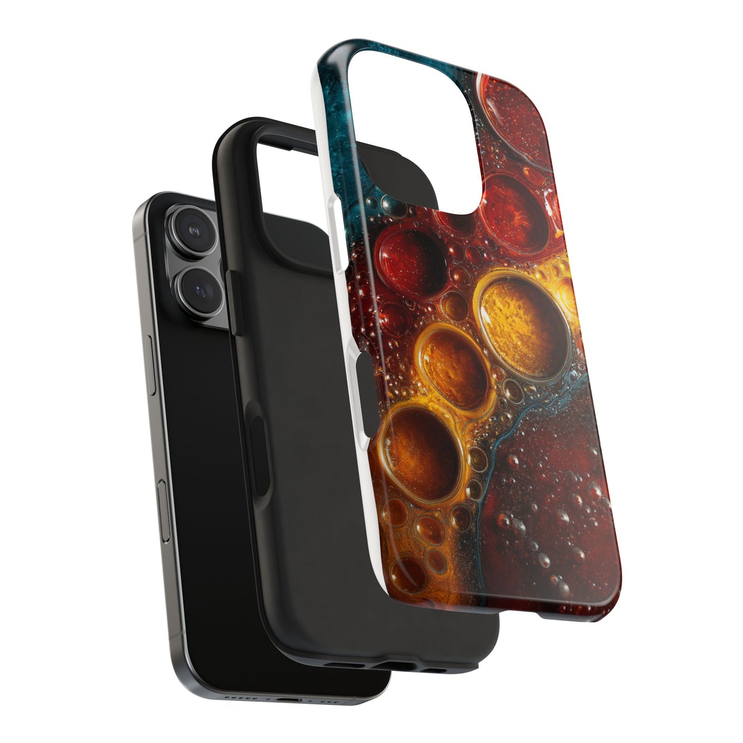 Vibrant Abstract Tough Phone Case - Durable and Stylish Protection