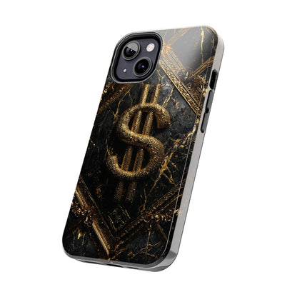 Prosperity Dollar Sign Tough Phone Case | Luxury Symbol of Abundance | Premium Tech Accessory