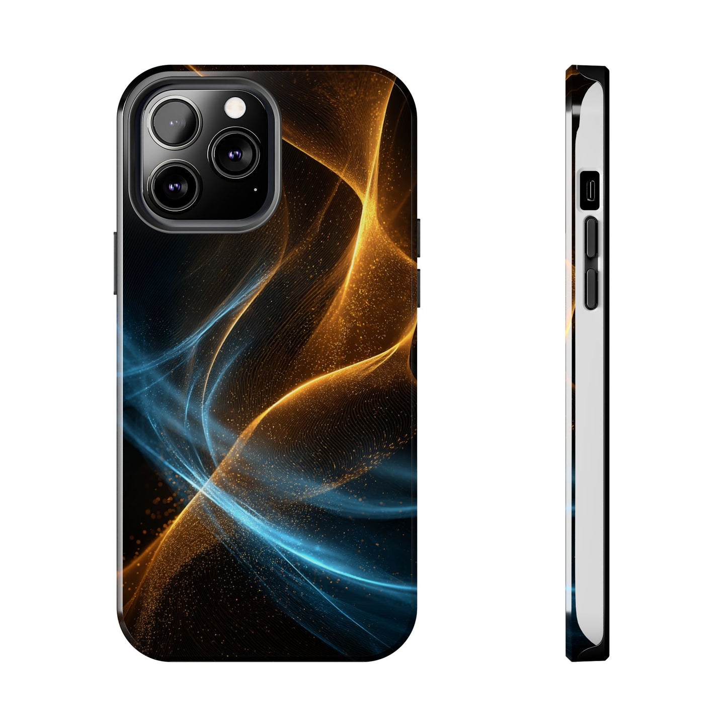 Dynamic Wave Tough Phone Case - Durable and Stylish