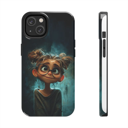 Cute Character Tough Phone Case - Perfect Gift for Kids and Teens