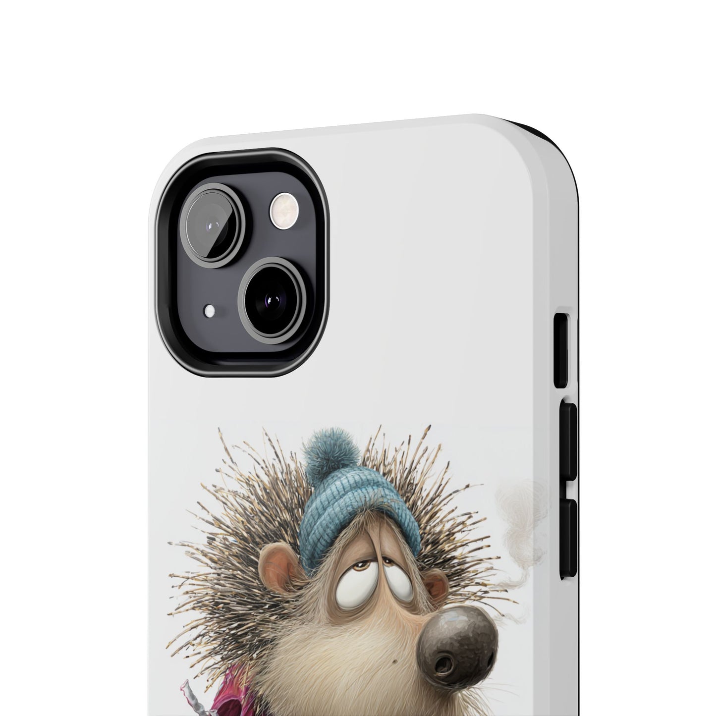 Cute Hedgehog Tough Phone Case by Skipper – Durable Protection & Whimsical Design for Kids and Animal Lovers