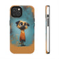 Cute Cartoon Dog Tough Phone Case for Pet Lovers
