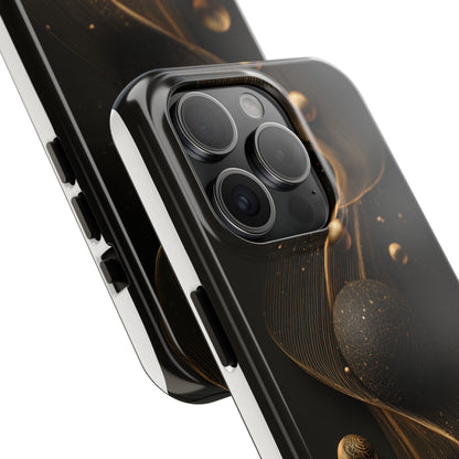 Elegant Abstract Galaxy Tough Phone Case - Perfect for Cosmic Art Lovers