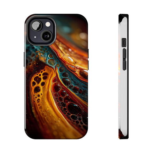 Vibrant Abstract Tough Phone Cases – Durable & Stylish Protection