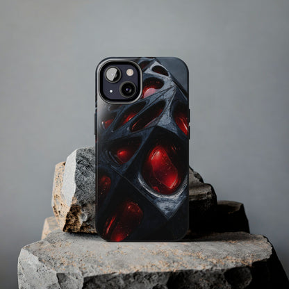 Tough mobile case with shockproof protection and bold look