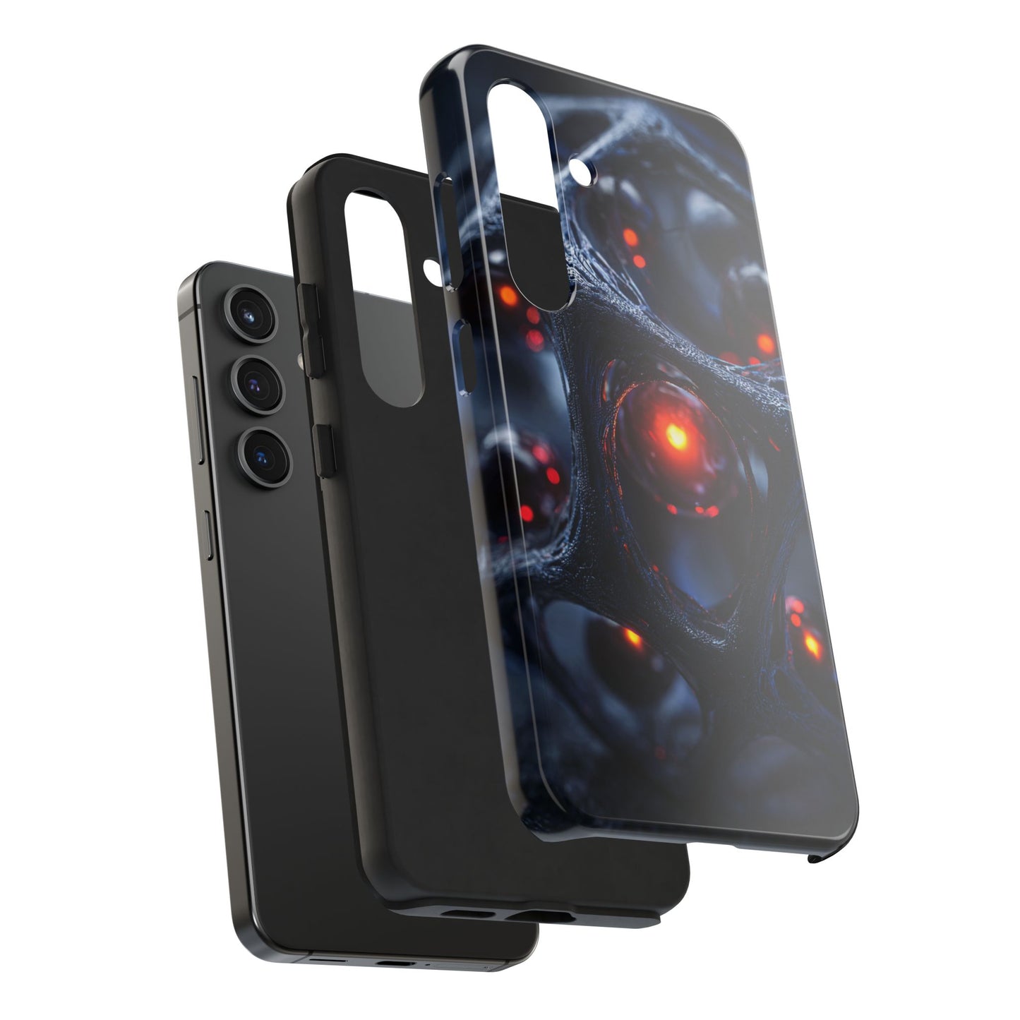 Futuristic Tough Phone Case | Durable Protection, Unique Sci-Fi Design, Tech Gift, Holiday Present, Stylish Phone Accessory