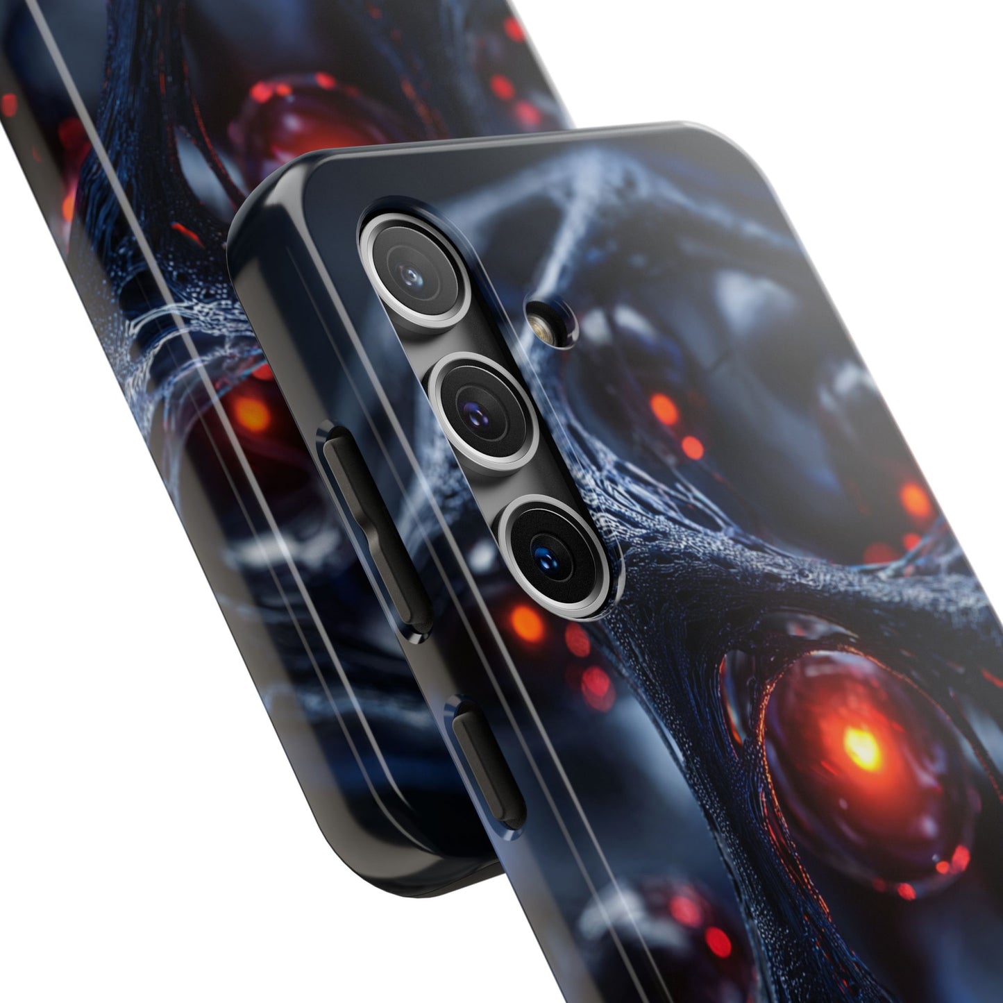 Futuristic Tough Phone Case | Durable Protection, Unique Sci-Fi Design, Tech Gift, Holiday Present, Stylish Phone Accessory