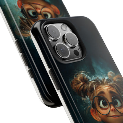 Cute Character Tough Phone Case - Perfect Gift for Kids and Teens