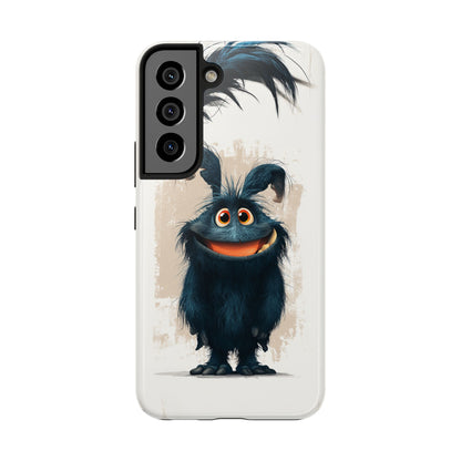 Whimsical Monster Tough Phone Case - Durable Protection for Fun-Loving Individuals