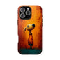 Whimsical Dog Art Tough Phone Case - Durable & Stylish Pet Lover Accessory