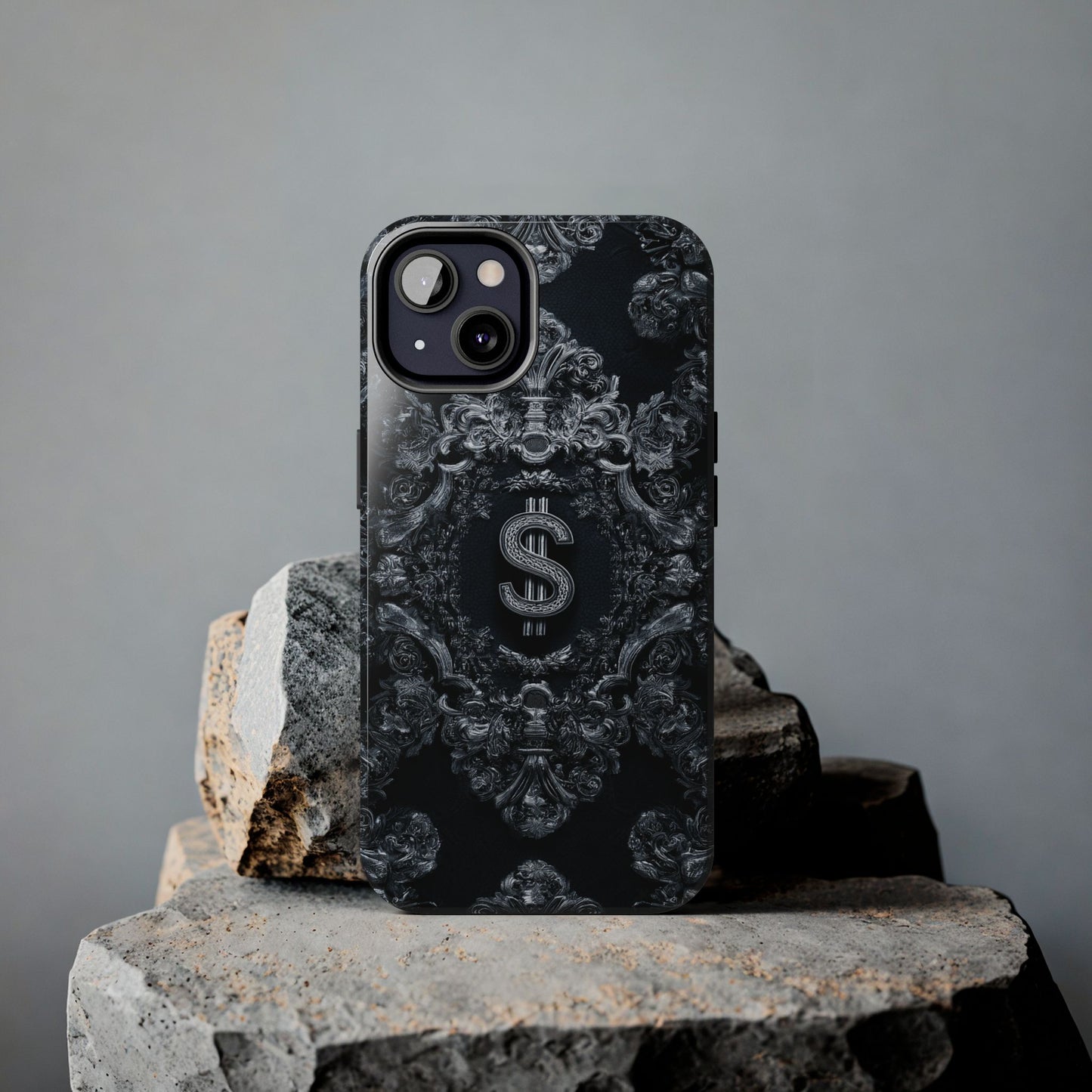 Modern Wealth Symbol Tough Phone Case by Skipper – Cool Money Attraction Design & Luck-Inspired Wallpaper
