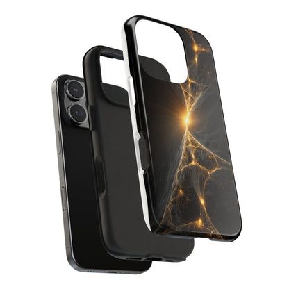 Cosmic Glow Tough Phone Case - Durable Protection with Stunning Galaxy Design