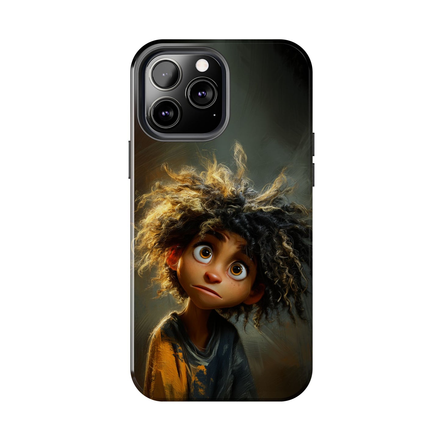 Whimsical Character Tough Phone Case for Kids