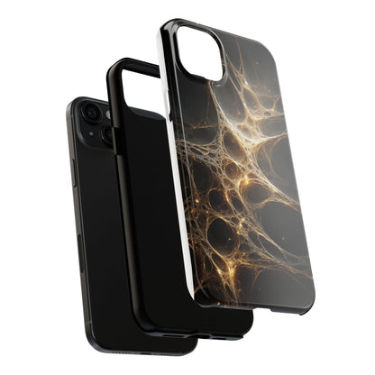 Abstract Cosmic Tough Phone Case - Stylish & Durable Cell Phone Protection