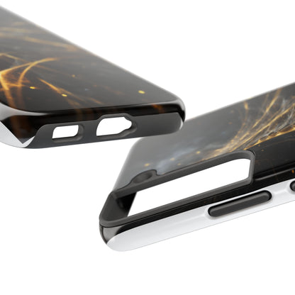 Golden Galaxy Tough Phone Case for Ultimate Protection