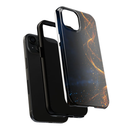 Galaxy Sparkle Tough Phone Case - Durable Protection with Elegant Design