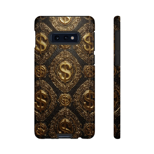 Luxurious Money Motif Phone Case – Tough Protective Cover for Wealth Lovers by Skipper