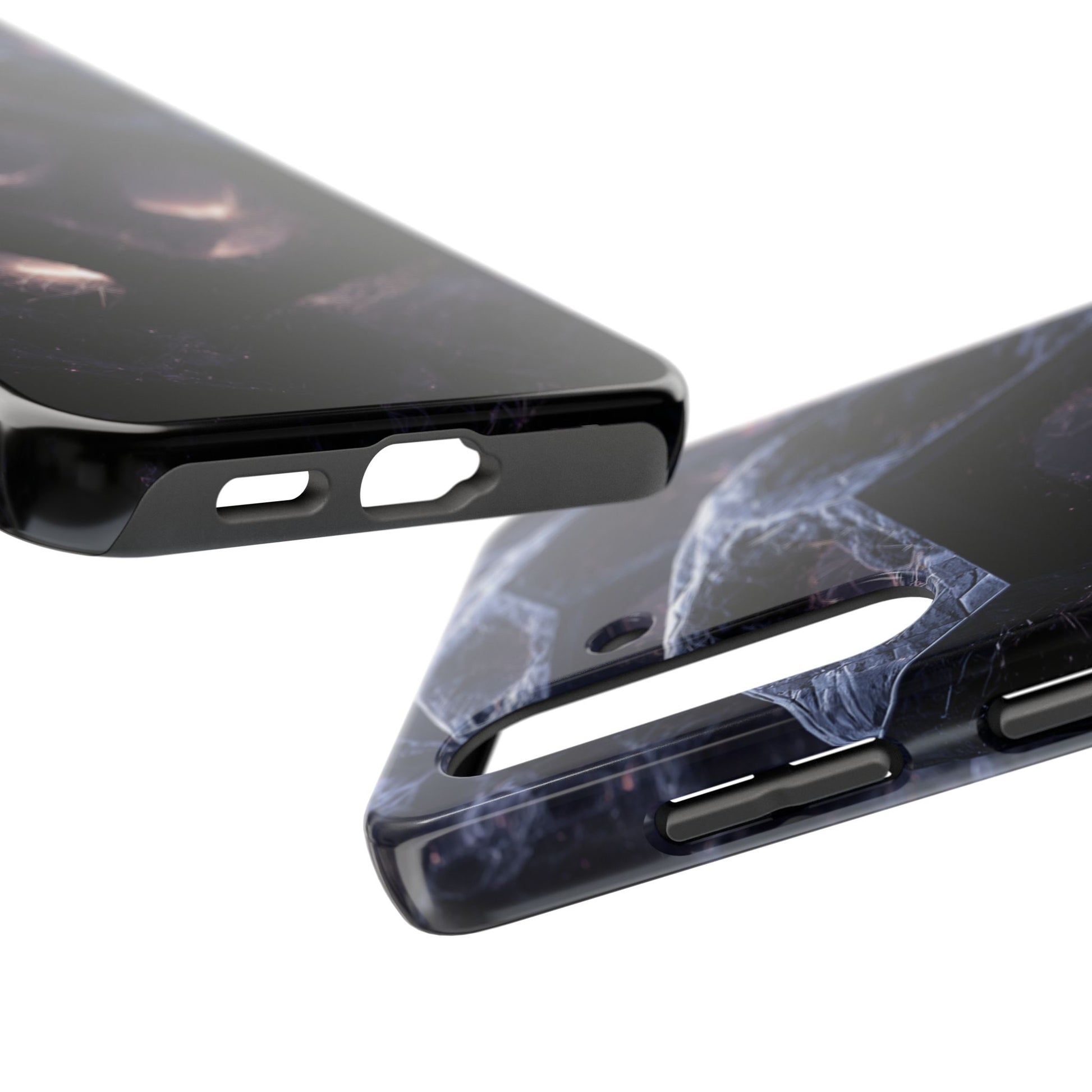 Protect your phone with cutting-edge style — an abstract dark geometry design paired with premium shock resistance. Future-proof your device now.