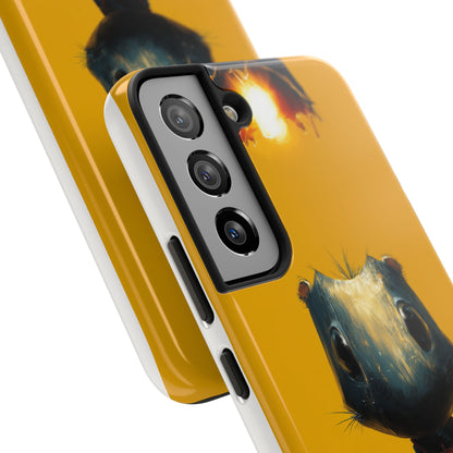 Whimsical Tough Phone Case | Cute Character Design for Animal Lovers