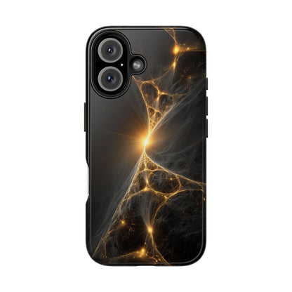 Cosmic Glow Tough Phone Case - Durable Protection with Stunning Galaxy Design