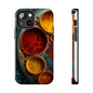 Vibrant Abstract Tough Phone Case - Durable Protection with Artistic Design