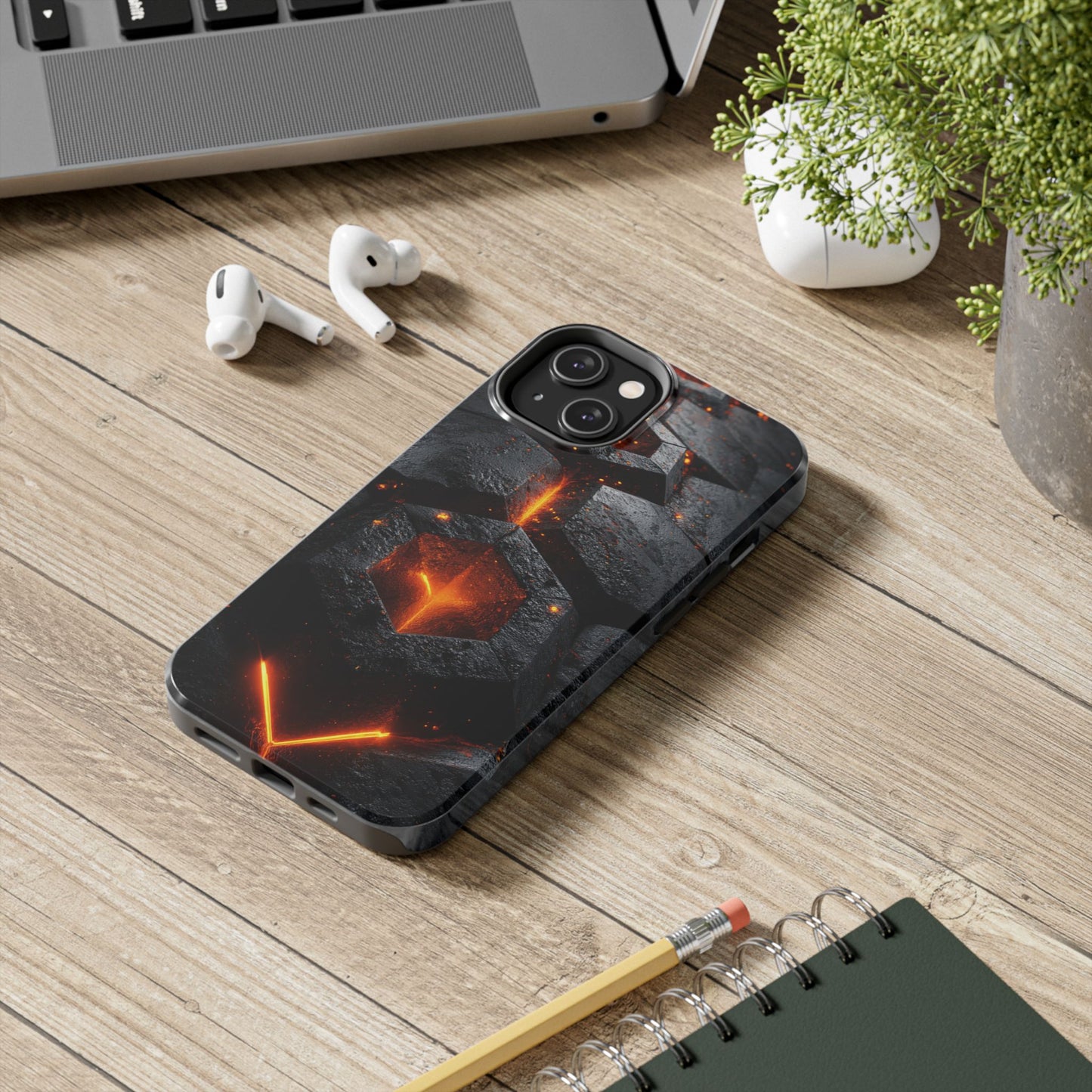Futuristic Tough Phone Case | Heavy-Duty Tech Protection, Perfect Gift for Gamers & Tech Lovers by Skipper