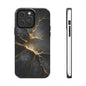 Electric Lightning Tough Phone Case - Durable Protection with Striking Design