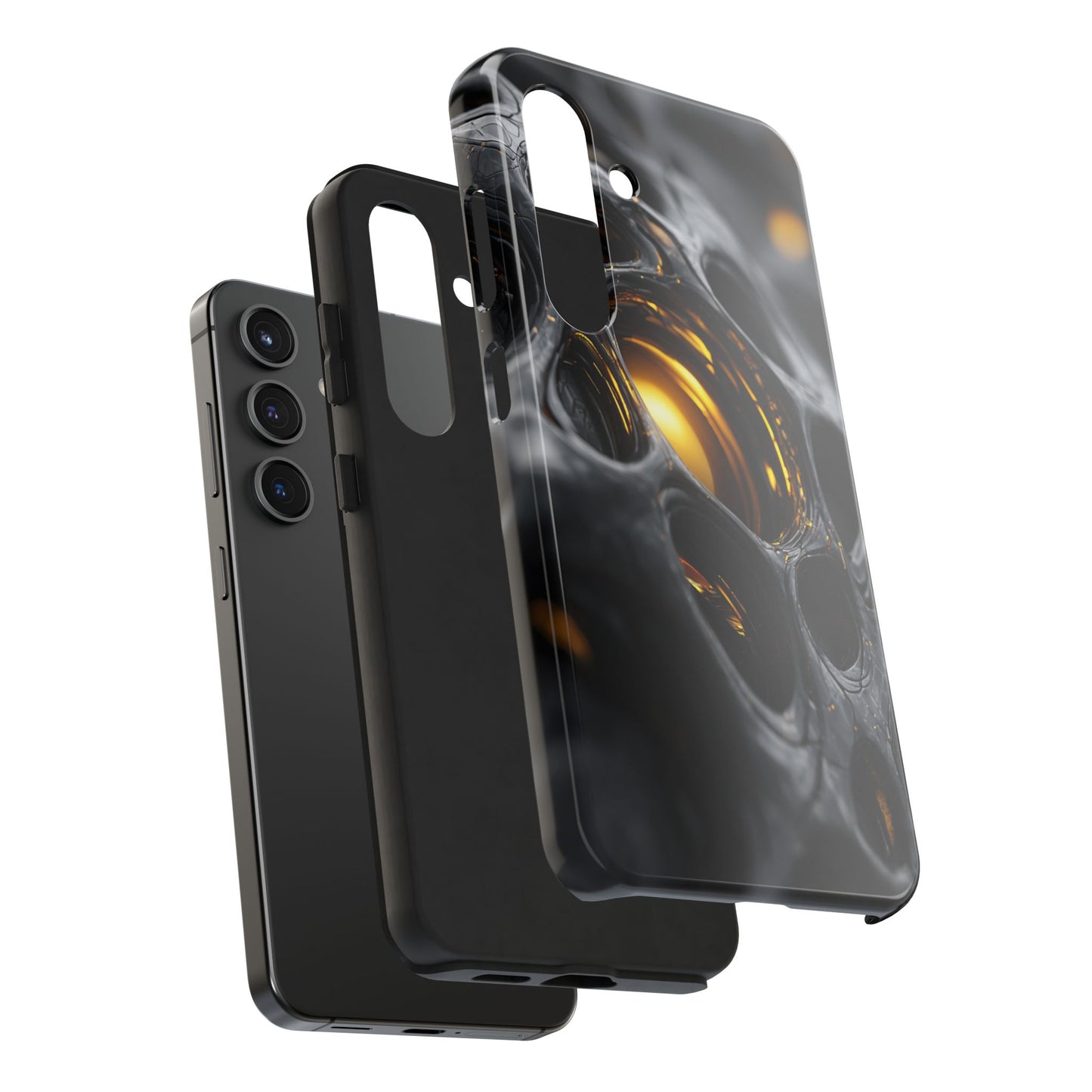 Tough Phone Case | Edgy Protective Cover, Modern Design, Tech Gift, Unique Phone Accessory