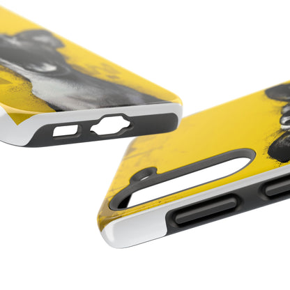Vibrant Dog Lover Tough Phone Case – Durable Pet-Inspired Protection with Bold Design