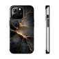 Electric Lightning Tough Phone Case - Durable Protection with Striking Design